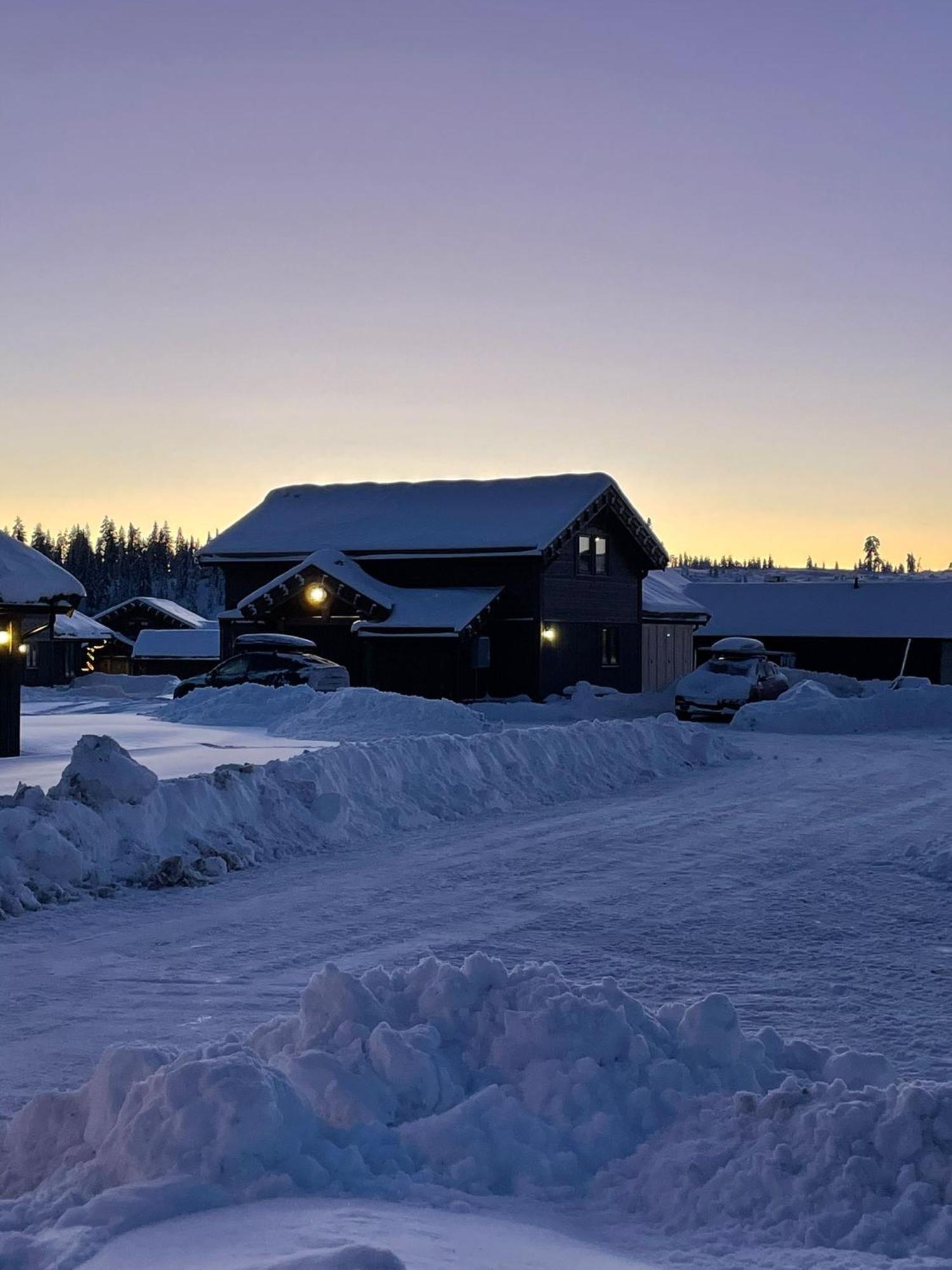 Lyxig Stuga Pa Branaesberget Sysslebäck Exteriör bild